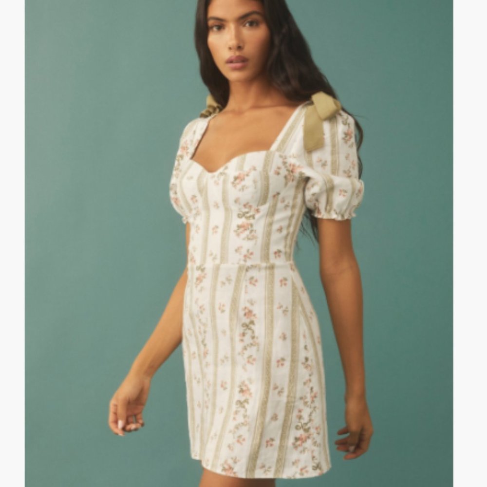 Reformation Spring Linen Dress